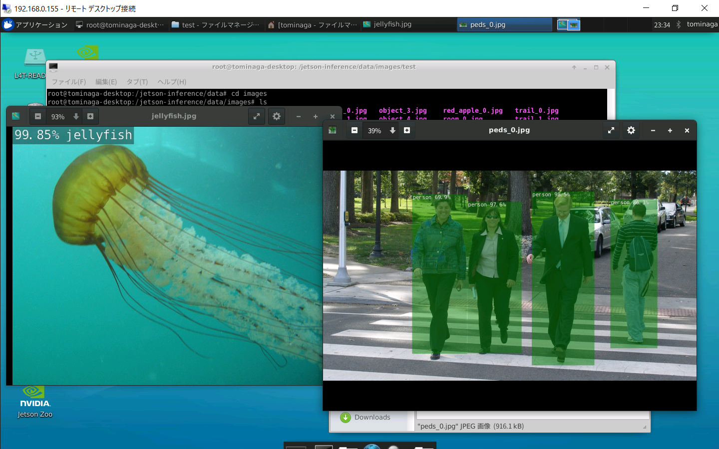 機械学習 Jetson Nano Developer Kit のはじめの一歩 Docker導入 Hello Ai World ７ こ だいらあたりでcivictech