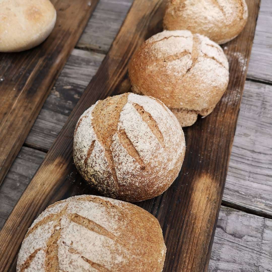 古代小麦】スペルト小麦酵母を作ってスペルト小麦パンをアースオーブンで焼く【粉の特性】